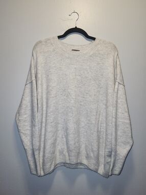 Vince Camuto Grey Pullover Crewneck Knit Sweater | Large